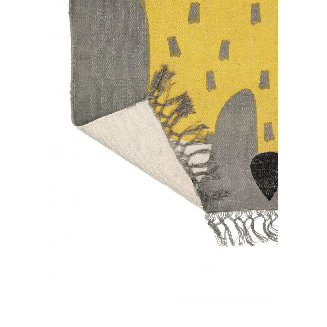 3S. x Home Tapis enfant rectangulaire lion 110x170 LEONO Discount