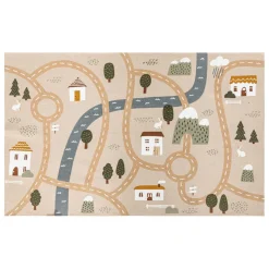 3S. x Home Tapis enfant route Niels Jute Discount