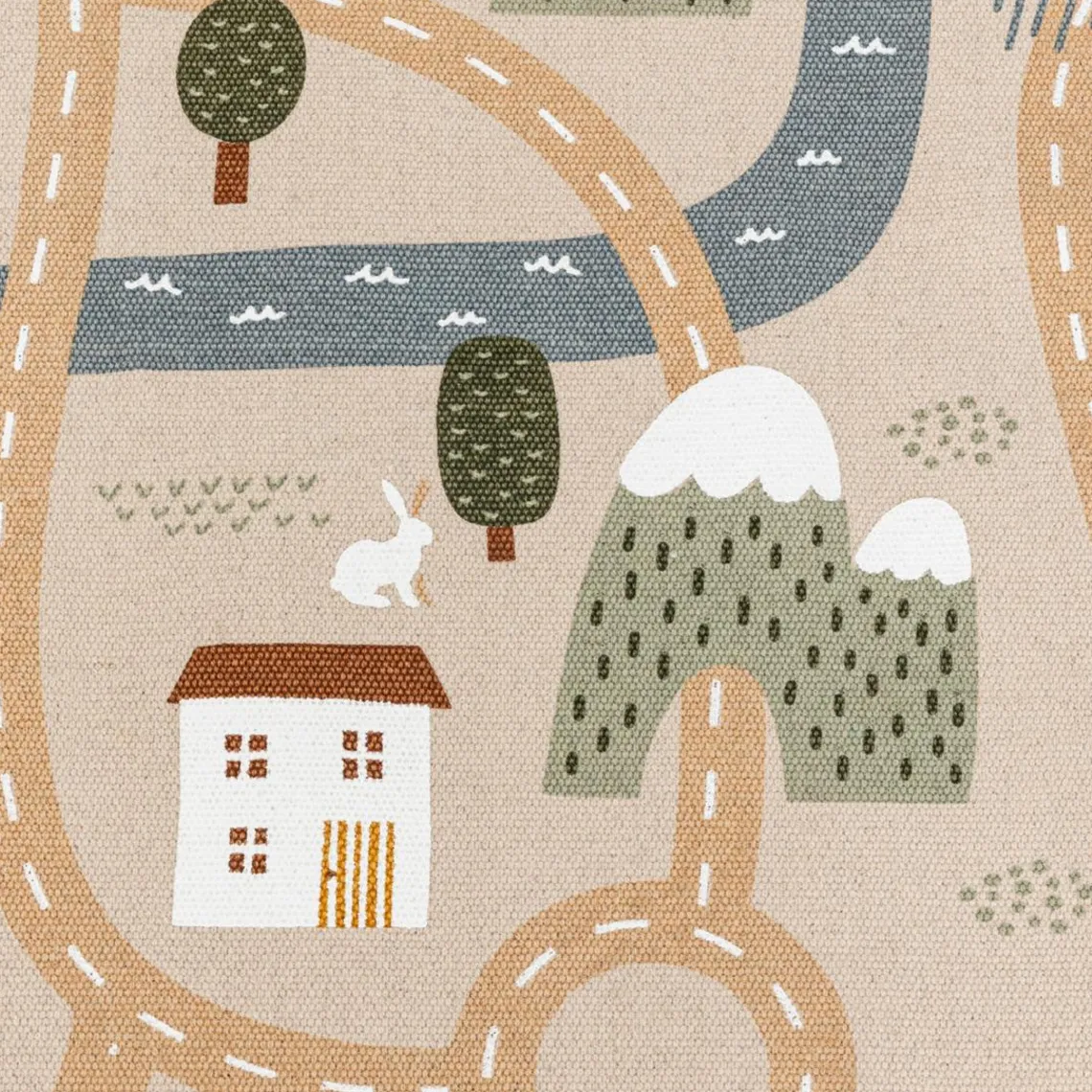 3S. x Home Tapis enfant route Niels Jute Discount