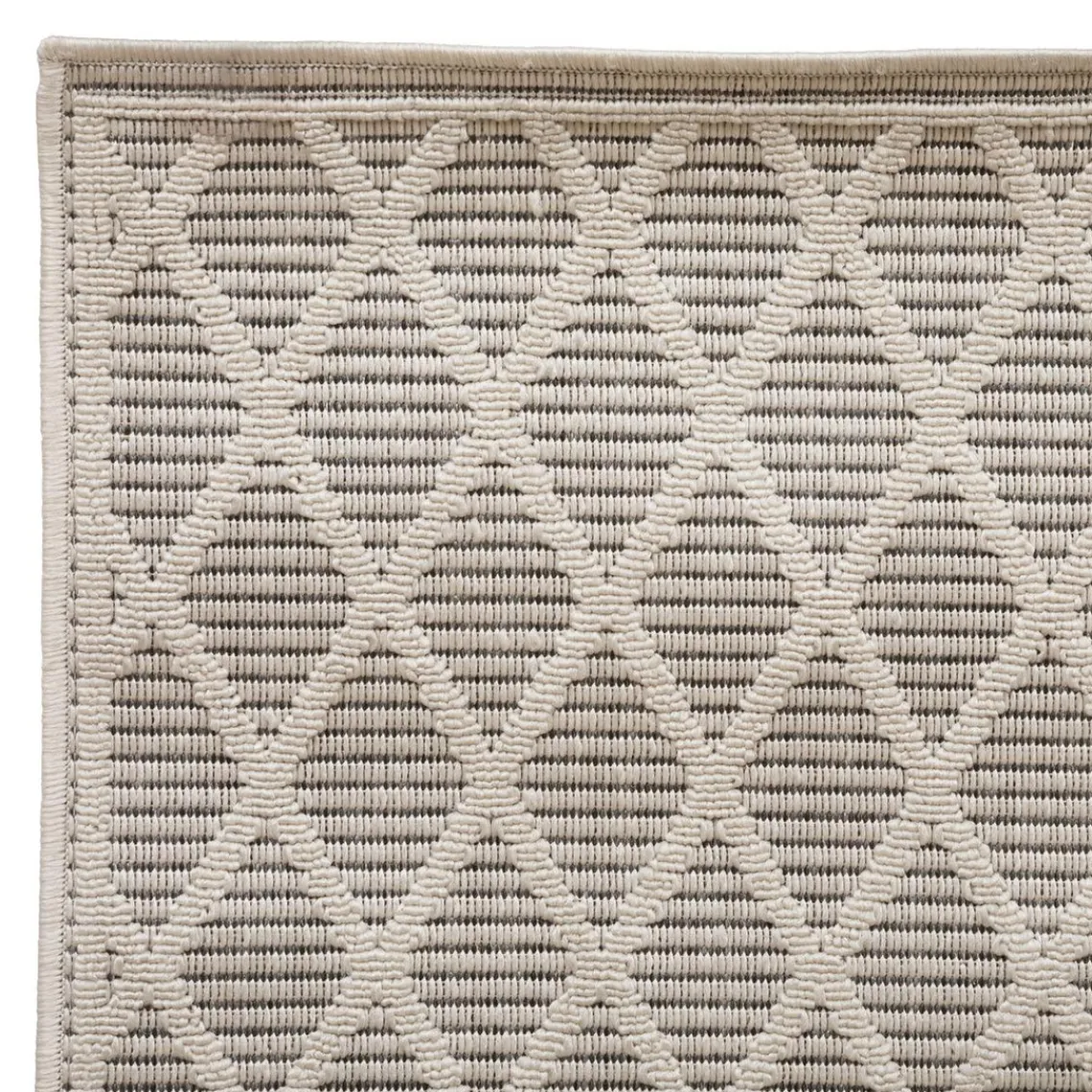 3S. x Home Tapis extérieur et intérieur beige 120x170 Outlet