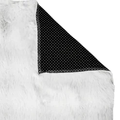 3S. x Home Tapis fausse fourrure blanc 3D Zephy Online