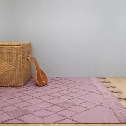 3S. x Home Tapis fille EEMEE Mauve Best