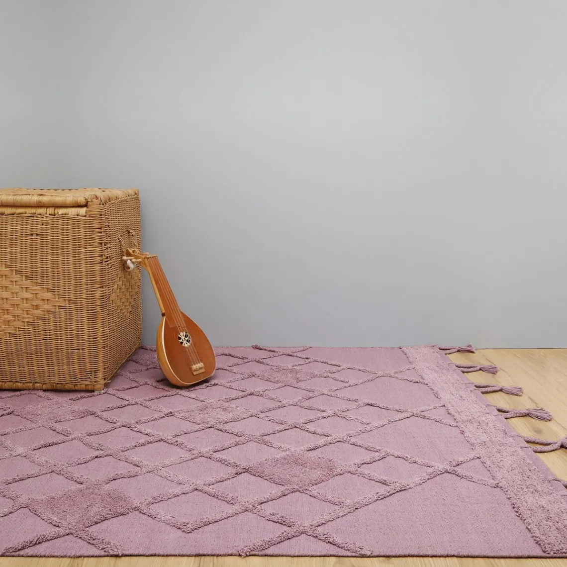 3S. x Home Tapis fille EEMEE Mauve Best