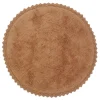 Nattiot Tapis finition crochet PERLA marron Outlet