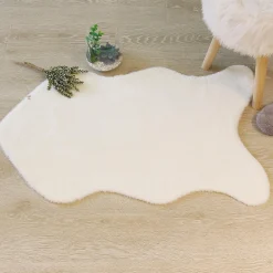 3S. x Home Tapis four extra doux ivoire 60 x 90 Discount