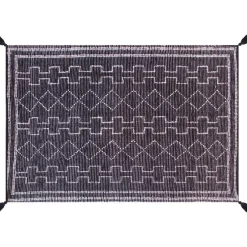 Maison Vivaraise Tapis Gimie Charbon/ivoire 120 x 180 Best