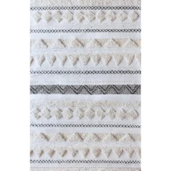 Maison Vivaraise Tapis CHONITA Ivoire Discount