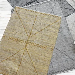 Maison Vivaraise Tapis Jiazi Or 160 x 230 Outlet