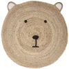 3S. x Home Tapis Jute Tête Ourson Outlet