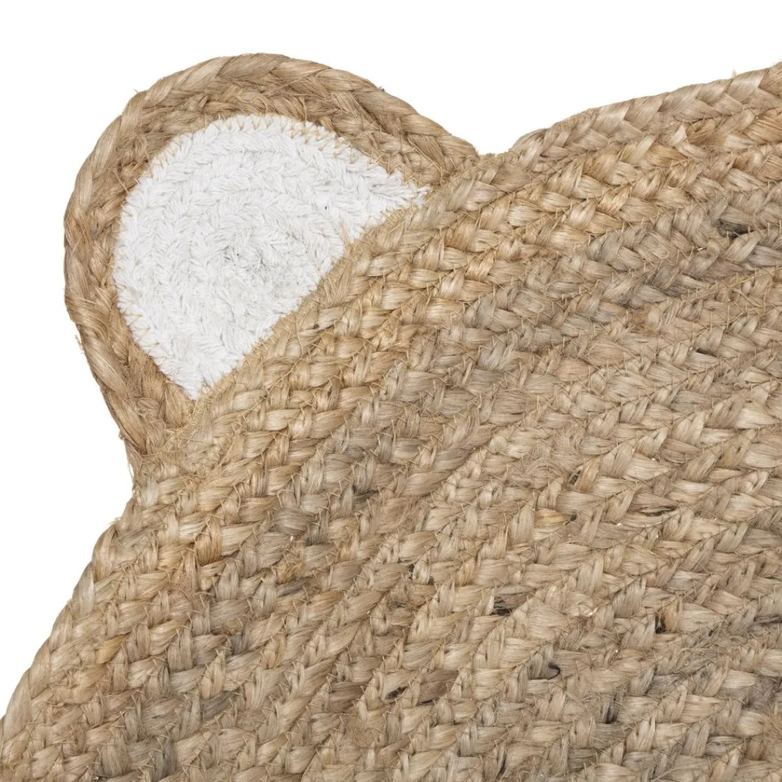 3S. x Home Tapis Jute Tête Ourson Outlet