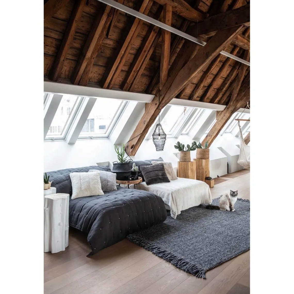 Maison Vivaraise Tapis Kulti Gris 200 x 290 Sale