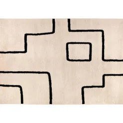 Maison Vivaraise Tapis Louisa Caviar 160 x 230 x 2 cm Gris chiné Sale