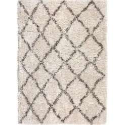 Maison Vivaraise Tapis MALI - Neige Online