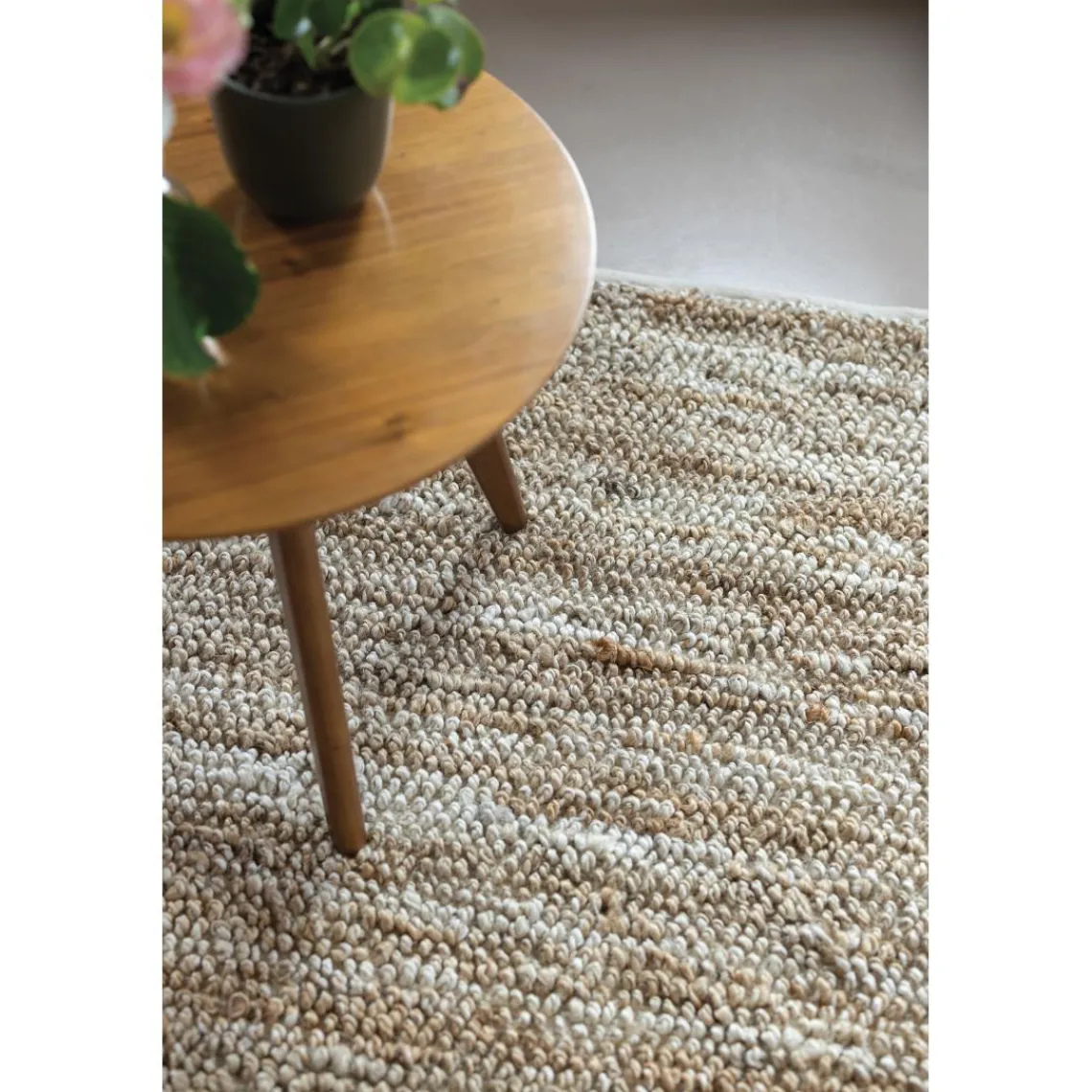Maison Vivaraise Tapis Micha Naturel Clearance