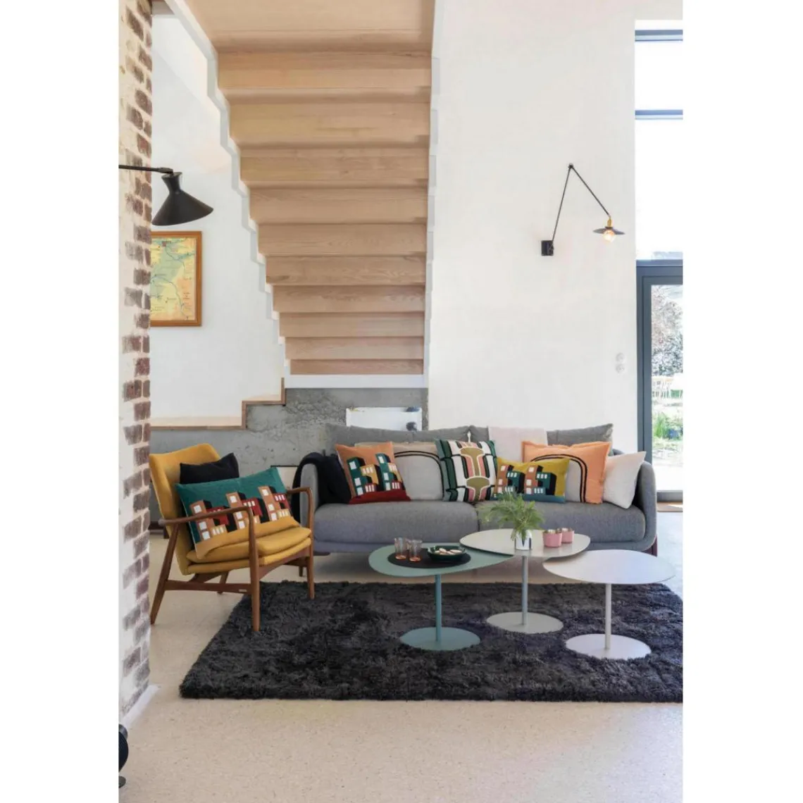 Maison Vivaraise Tapis Miky Caviar 160 x 230 Hot