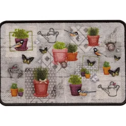 Becquet Tapis Multi Usages Gris ERBARIO Online