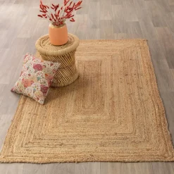 Becquet Tapis naturel jute rectangle Online