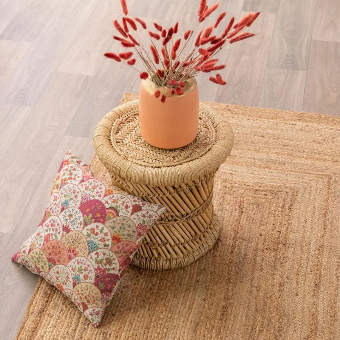 Becquet Tapis naturel jute rectangle Online