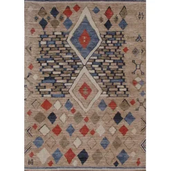 Maison Vivaraise Tapis Nowgan Multicolore New