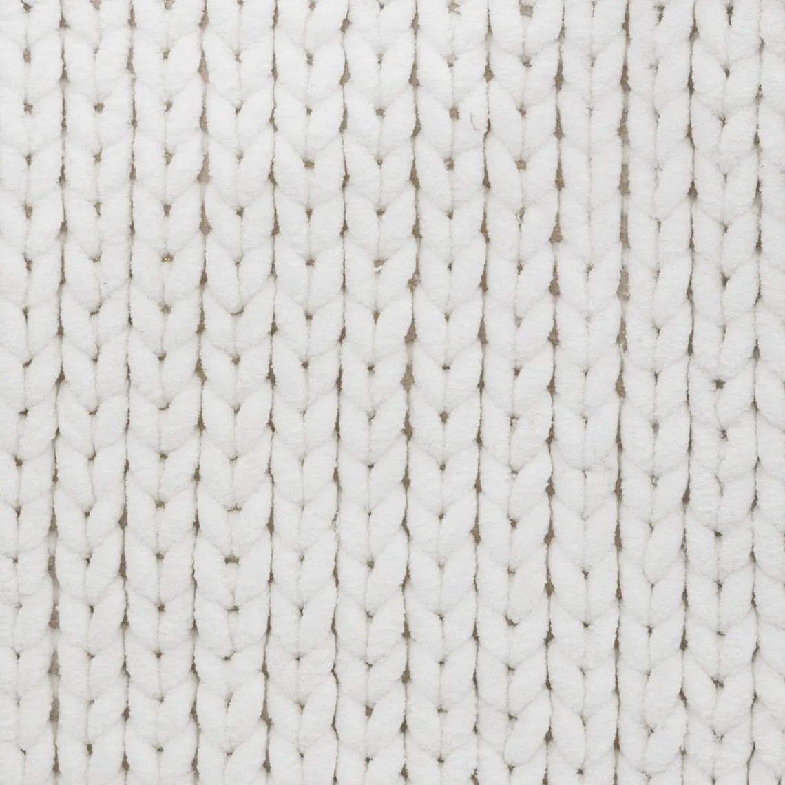 3S. x Home Tapis Épais Uni 50 x 120 cm Blanc Hot