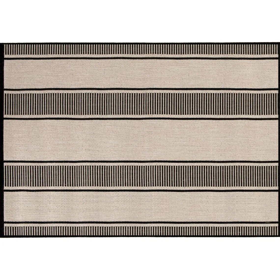 Maison Vivaraise Tapis Paomia 2 outdoor Perle 60 x 110 Gris perle Outlet