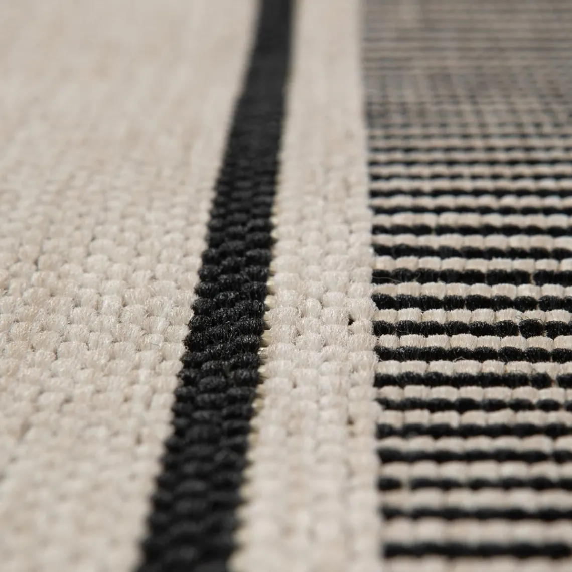 Maison Vivaraise Tapis Paomia outdoor Perle 60 x 110 Gris perle Sale