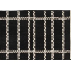 Maison Vivaraise Tapis Paomia outdoor Tonnerre 60 x 110 Gris foncé Outlet