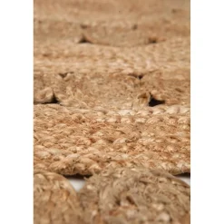 Maison Vivaraise Tapis Patna Naturel diamètre 120 New