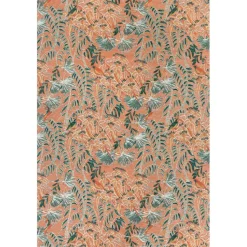 Maison Vivaraise Tapis rectangulaire Nona Peche