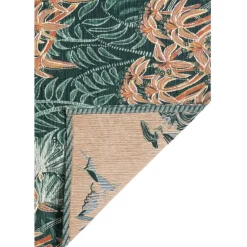 Maison Vivaraise Tapis rectangulaire Nona Prusse Hot