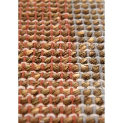 Maison Vivaraise Tapis rectangulaire Terracotta Karan