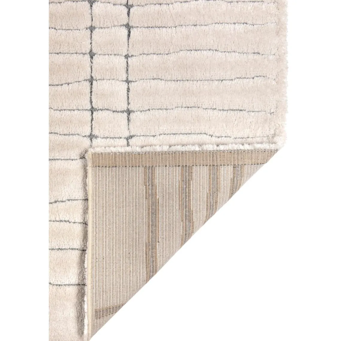 Maison Vivaraise Tapis recycl� Antonio Neige 200 x 290 x 2 New