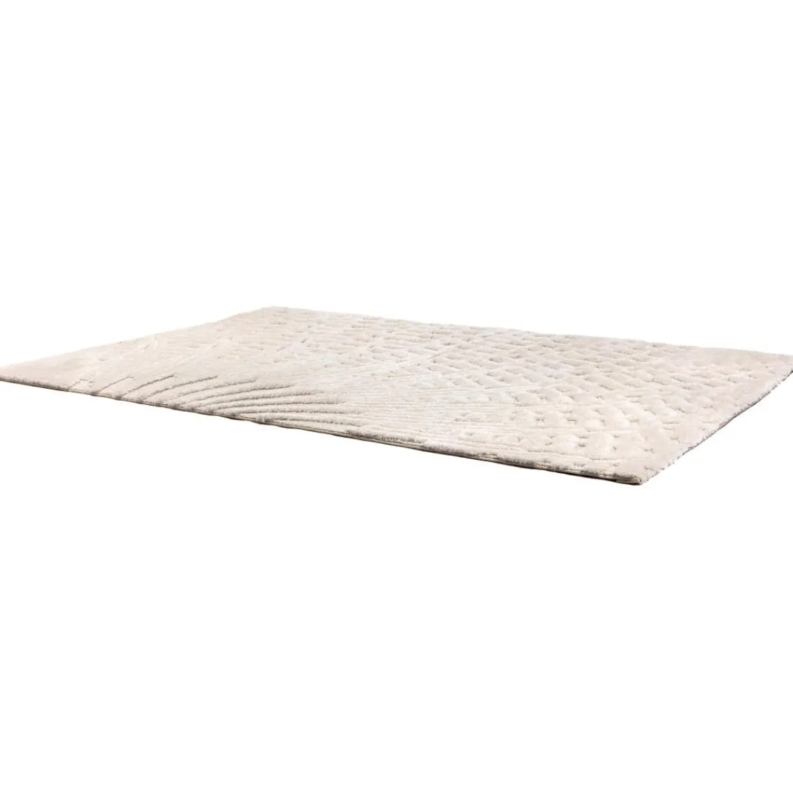 Maison Vivaraise Tapis recycl� Ewan Ivoire 160 x 230 x 2 Sale