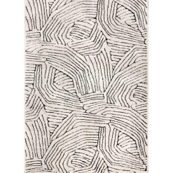 Maison Vivaraise Tapis recycl� Paulin Neige 200 x 290 x 2 Hot