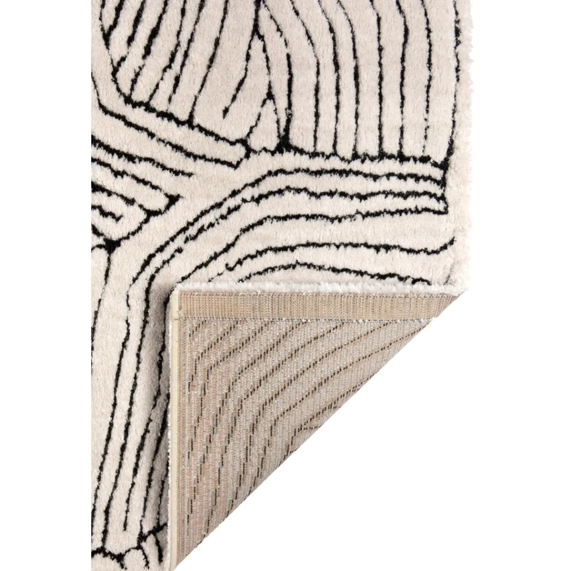 Maison Vivaraise Tapis recycl� Paulin Neige 160 x 230 x 2 Hot