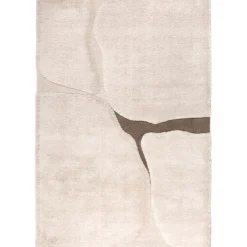 Maison Vivaraise Tapis recyclé Yan Neige 160 x 230 x 2 Best