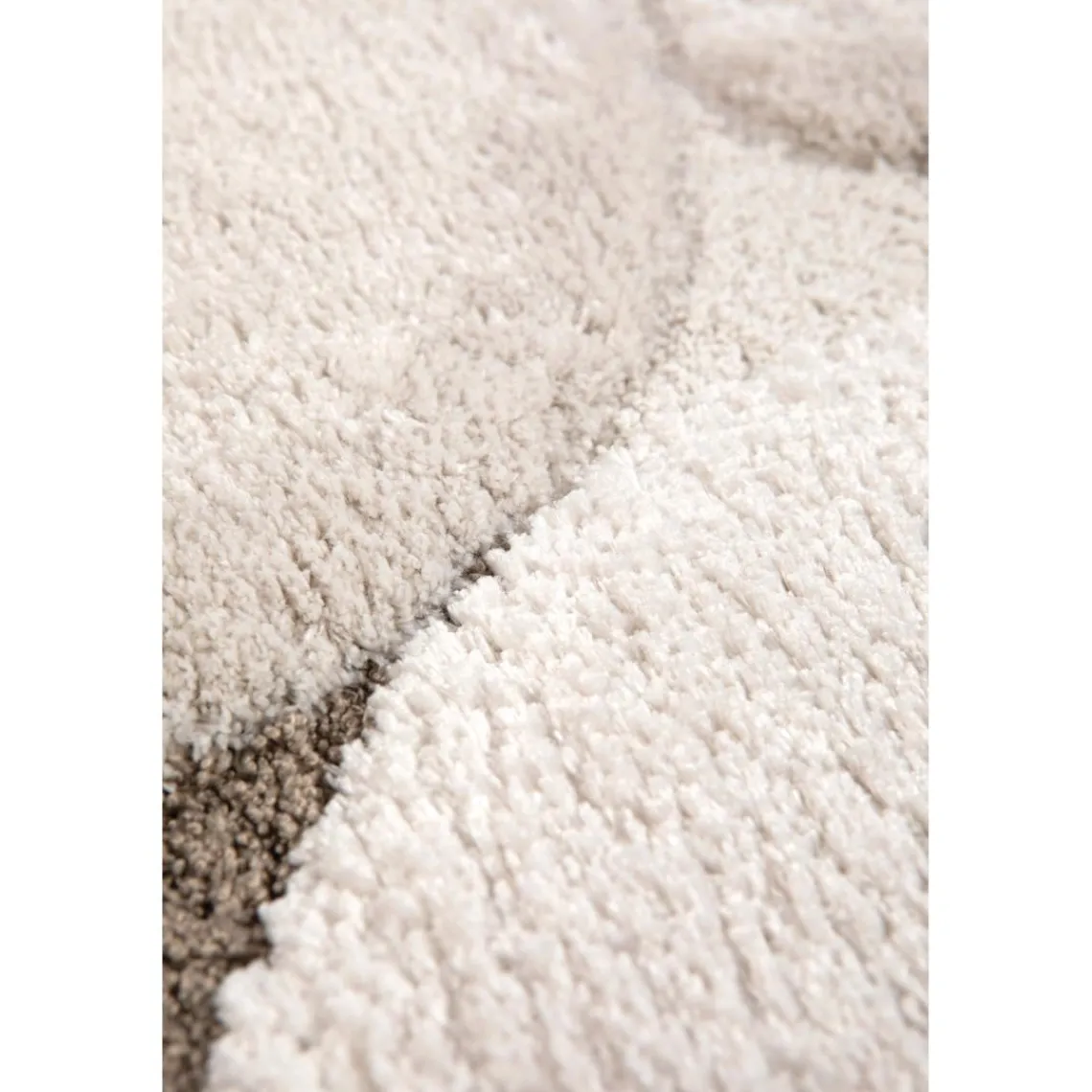 Maison Vivaraise Tapis recyclé Yan Neige 160 x 230 x 2 Best