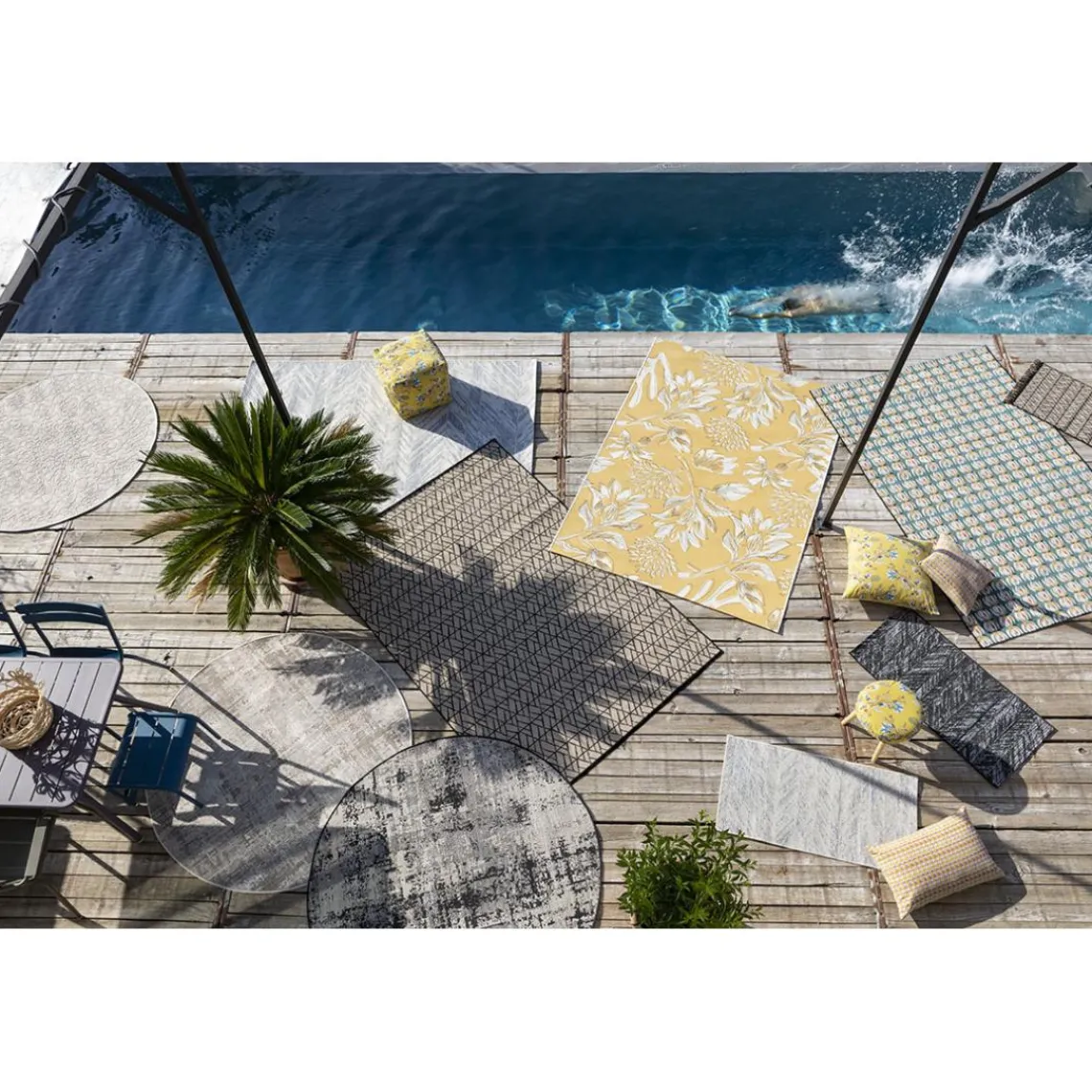 Maison Vivaraise Tapis Sadar 2 outdoor Naturel 160 x 230 Outlet