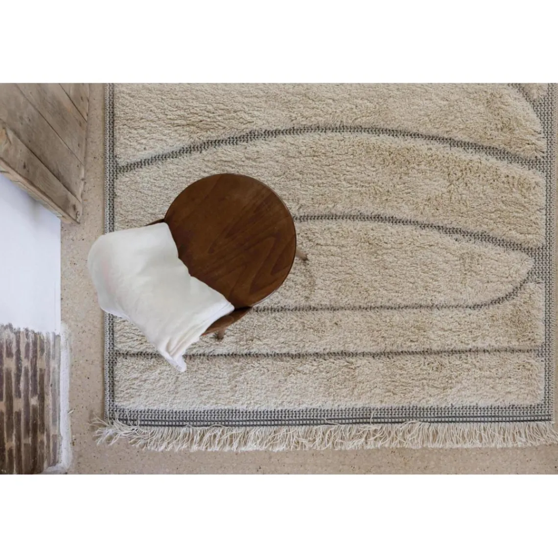 Maison Vivaraise Tapis Solan 2 Neige 160 x 230 Outlet