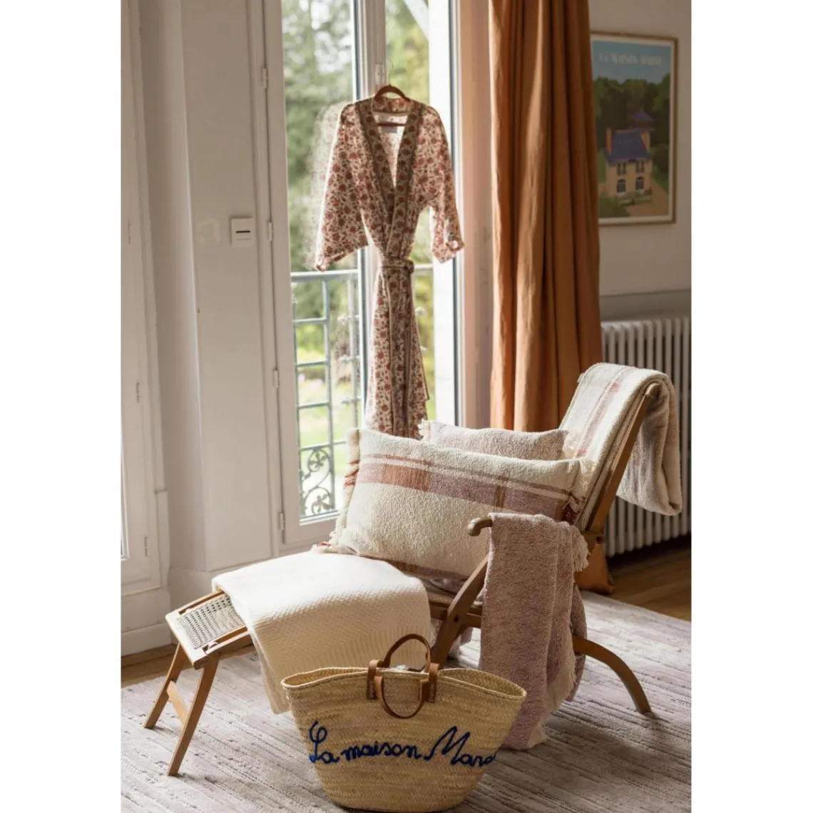 Maison Vivaraise Tapis Vermon Neige 160 x 230 x 1 cm Outlet