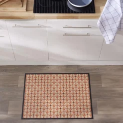 Becquet Tapis vinyle BABESQUE Orange Sale