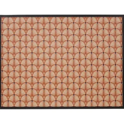 Becquet Tapis vinyle BABESQUE Orange Sale