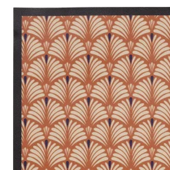 Becquet Tapis vinyle BABESQUE Orange Sale