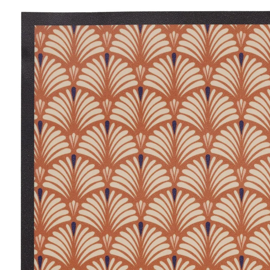 Becquet Tapis vinyle BABESQUE Orange Sale