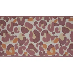 Becquet Tapis vinyle leopard Paulinette Clearance
