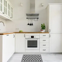 3S. x Home Tapis Vinyle Mosaïque Boîte 50x75 Bleu Sale