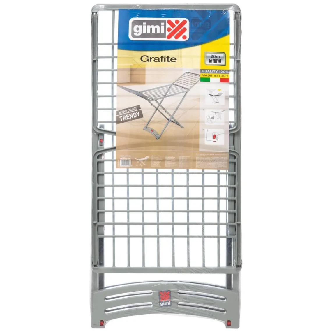 3S. x Home Étendoir 20 m Grafit Gimi