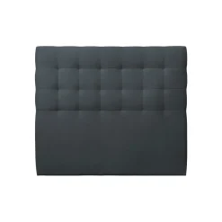 Wtb Tete de lit Capitonnee Velours Gris anthracite rembourre Clearance