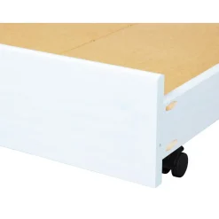 3S. x Home Tiroir de lit blanc à roulettes Umea weiss 200 Clearance