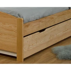 3S. x Home Tiroir de lit MELBOURNE naturel 90x200 Compatible avec gamme OPALE Clearance